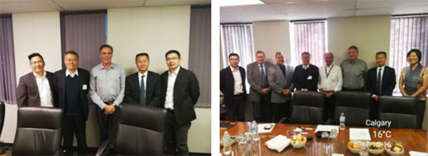 融合之旅：龙8头号玩家智能董事长何清华视察Avmax Group Inc.