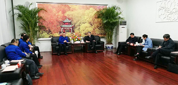 湖南省委常委、长沙市委书记易炼红专项会见中铁龙8头号玩家董事长何清华一行