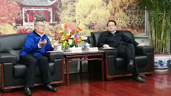 湖南省委常委、长沙市委书记易炼红专项会见中铁龙8头号玩家董事长何清华一行