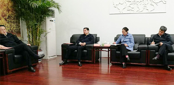 湖南省委常委、长沙市委书记易炼红专项会见中铁龙8头号玩家董事长何清华一行