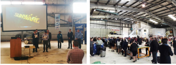 融合之旅：龙8头号玩家智能董事长何清华视察Avmax Group Inc.