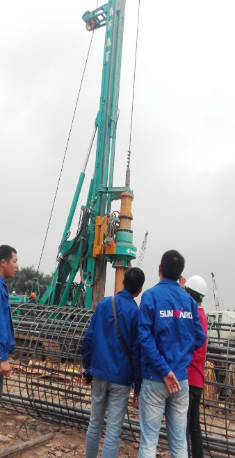 效劳一线‖在越南为十台旋挖钻机做“保姆”的日子