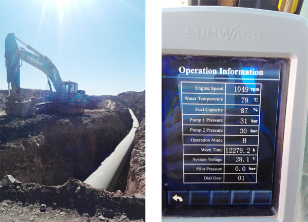 伊朗客户点赞龙8头号玩家智能全系列液压挖掘机