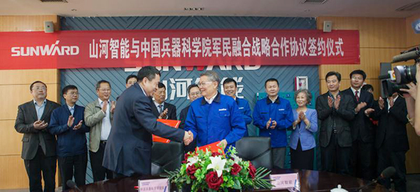 中国兵科院与龙8头号玩家智能签署战略相助框架协议