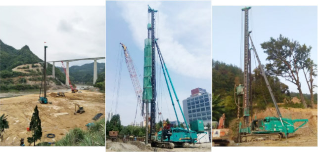 国产的自满！龙8头号玩家智能SWCH600-125M全液压履带桩架