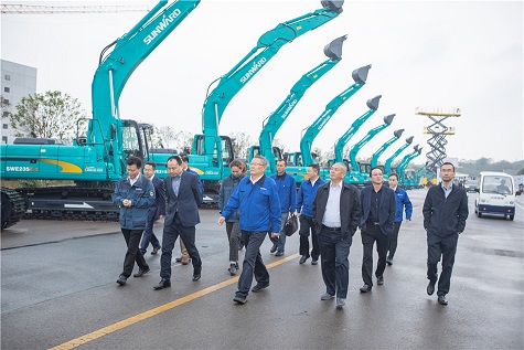 长沙轨道交通集团考察龙8头号玩家智能