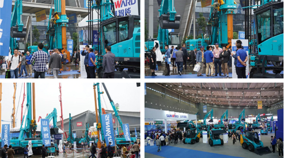 超强阵容尽显立异效果！龙8头号玩家智能闪灼长沙工程机械展