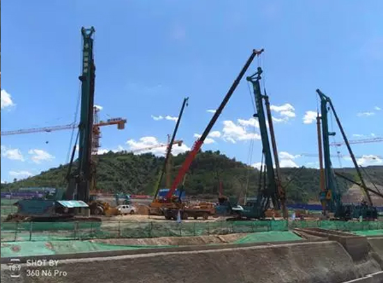 龙8头号玩家智能旋挖钻机助力延安红色文旅建设