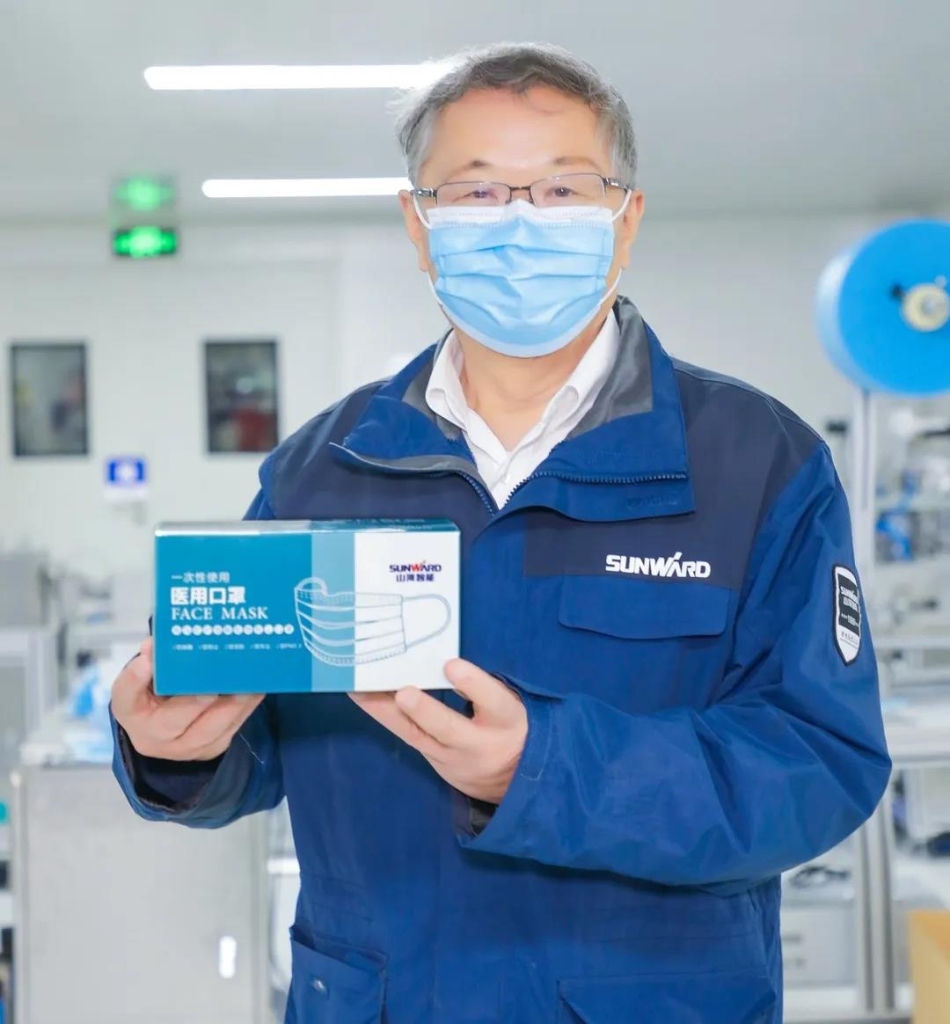 龙8头号玩家智能无私赠口罩，，，，，博世力士乐致信表谢意