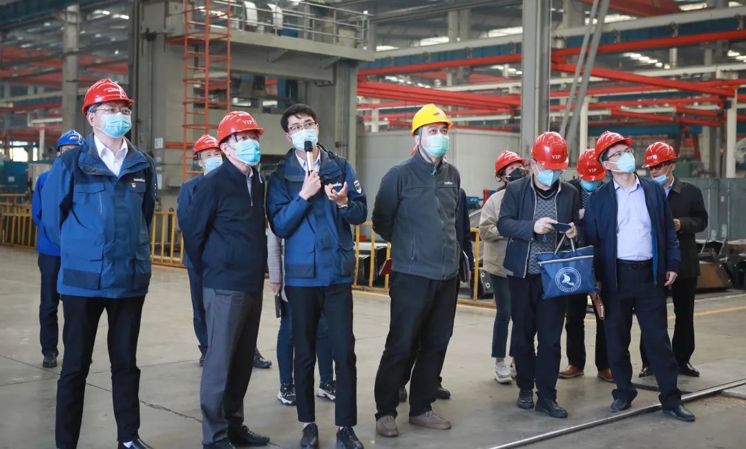 宁夏工信厅副厅长张伟一行调研龙8头号玩家智能