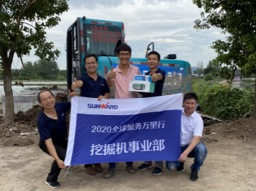 感恩相伴 关爱相随——龙8头号玩家智能合肥泰骏效劳万里行