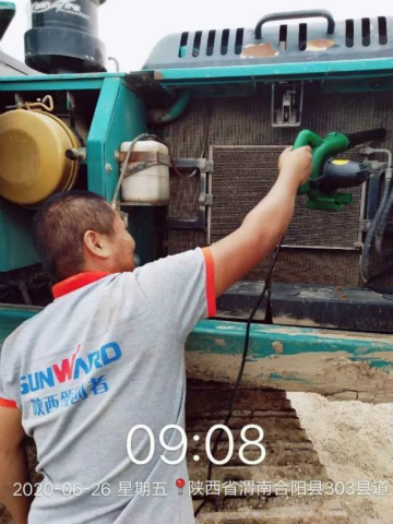 情满龙8头号玩家夏日无忧 ——陕西领创者开启年度巡检效劳客户