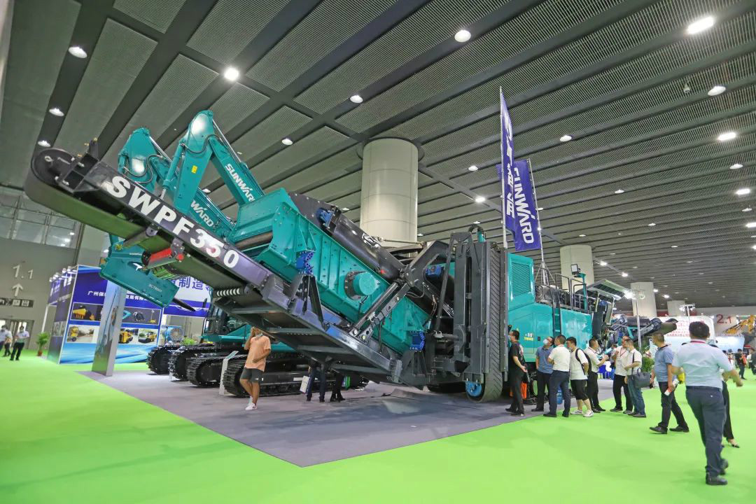 强化区位优势 进军砂石破碎领域 龙8头号玩家智能广州砂石展完善收官