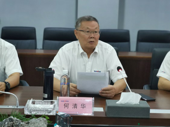 深化校企相助 湖南农大党委书记陈弘一行到访龙8头号玩家智能