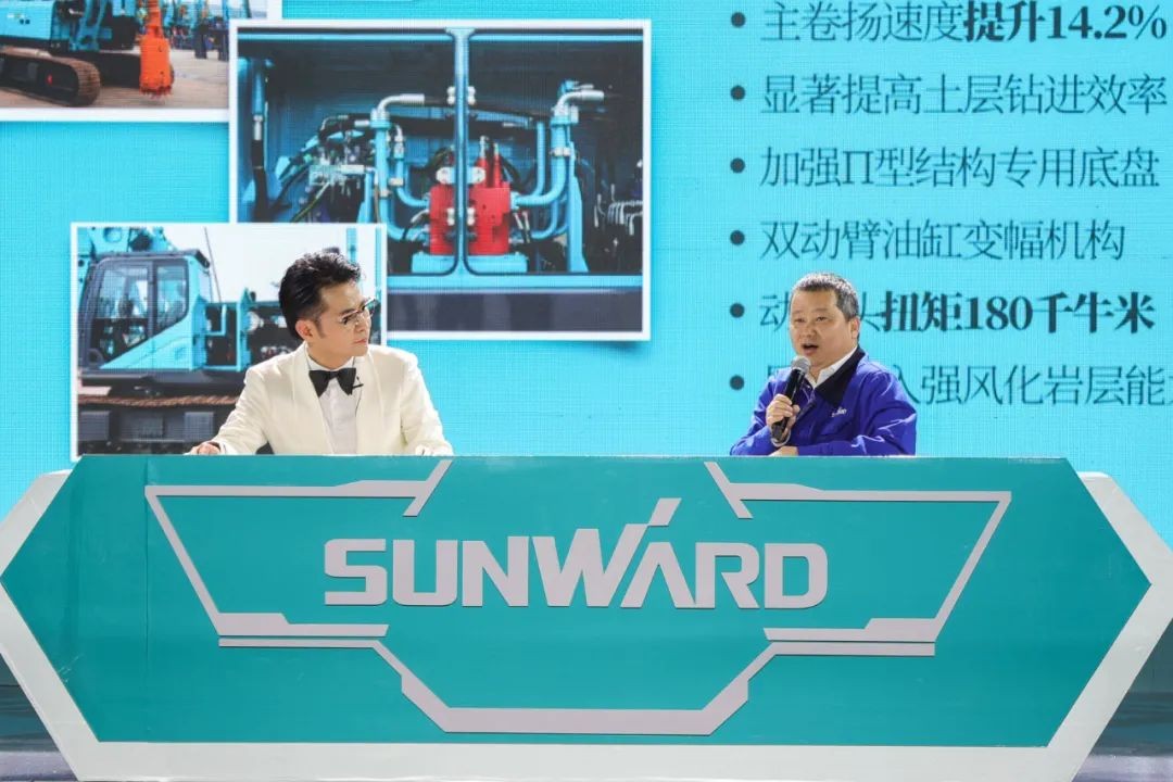 龙8头号玩家智能六“王炸”同台 “H”系列旋挖钻机重磅出击