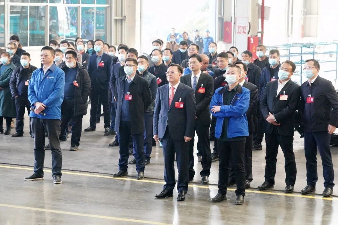 长沙县“两会”观摩团考察龙8头号玩家智能