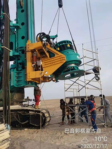 龙8头号玩家旋挖钻机在“殒命之海”谱写新篇章