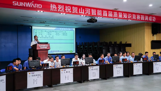 龙8头号玩家智能举行首届质量知识竞赛