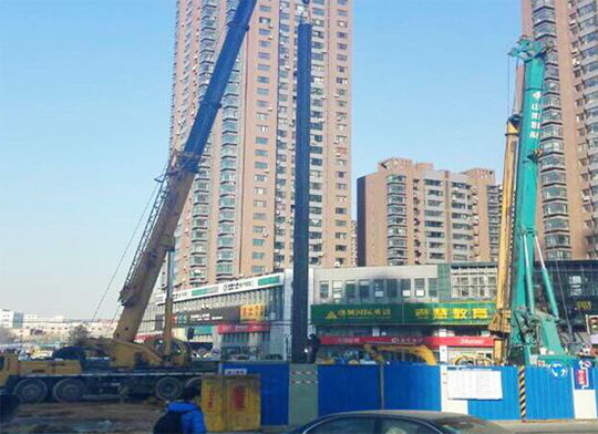 打下“东北第一桩”，，，，，，，沈阳帝铂旋挖队火了