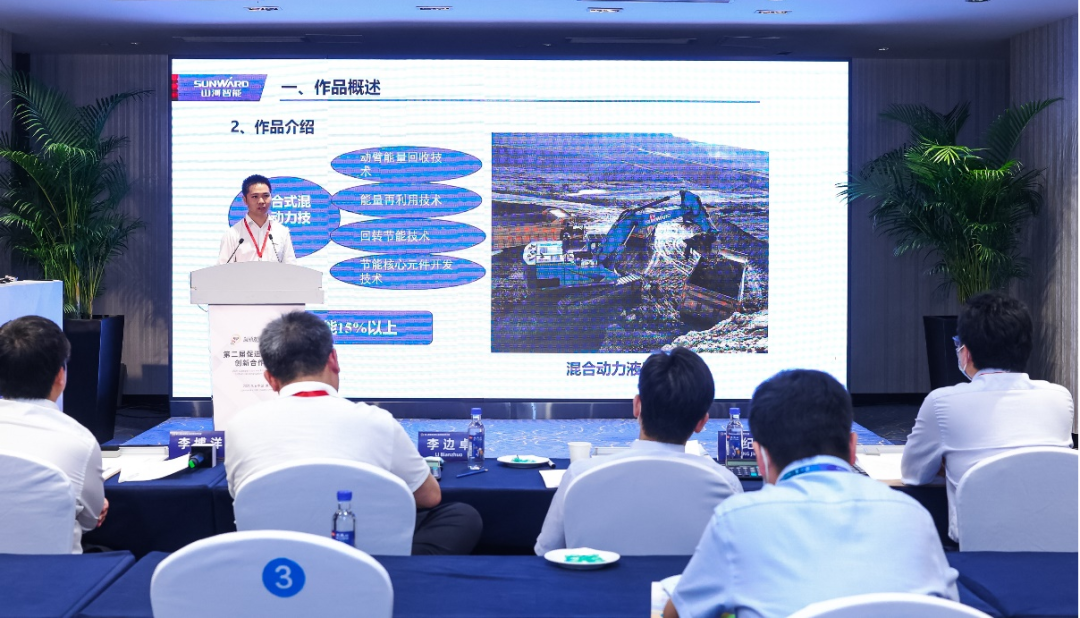 点赞！龙8头号玩家智能液压混淆动力挖掘机项目荣获这个优异项目奖→