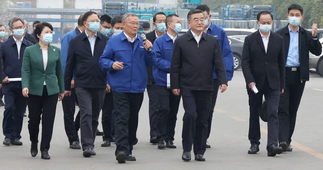 湖南省委书记张庆伟调研龙8头号玩家智能