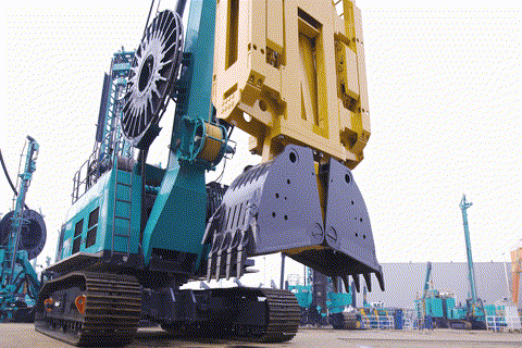 打造“明星产品”！龙8头号玩家智能地下一连墙液压抓斗乐成宣布