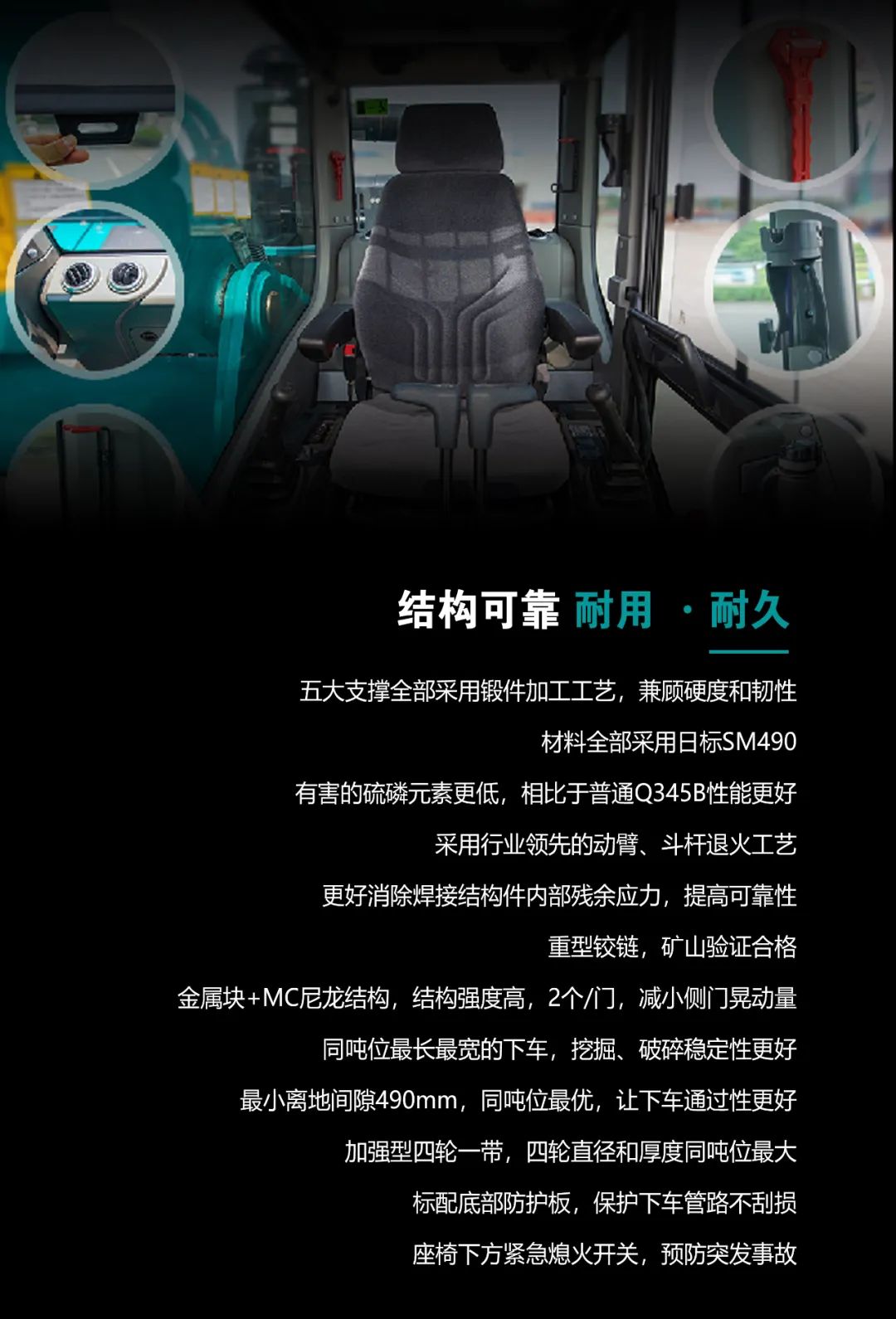 一图读懂 | 高配、高效！龙8头号玩家智能新一代26吨级挖掘机助您“掘”胜千里