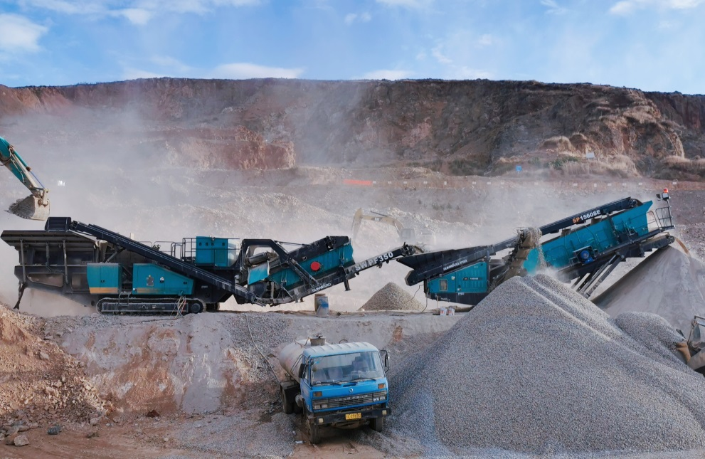 时产制品料400吨！龙8头号玩家普石勒破碎筛分成套装备助力云南矿山生态恢复项目