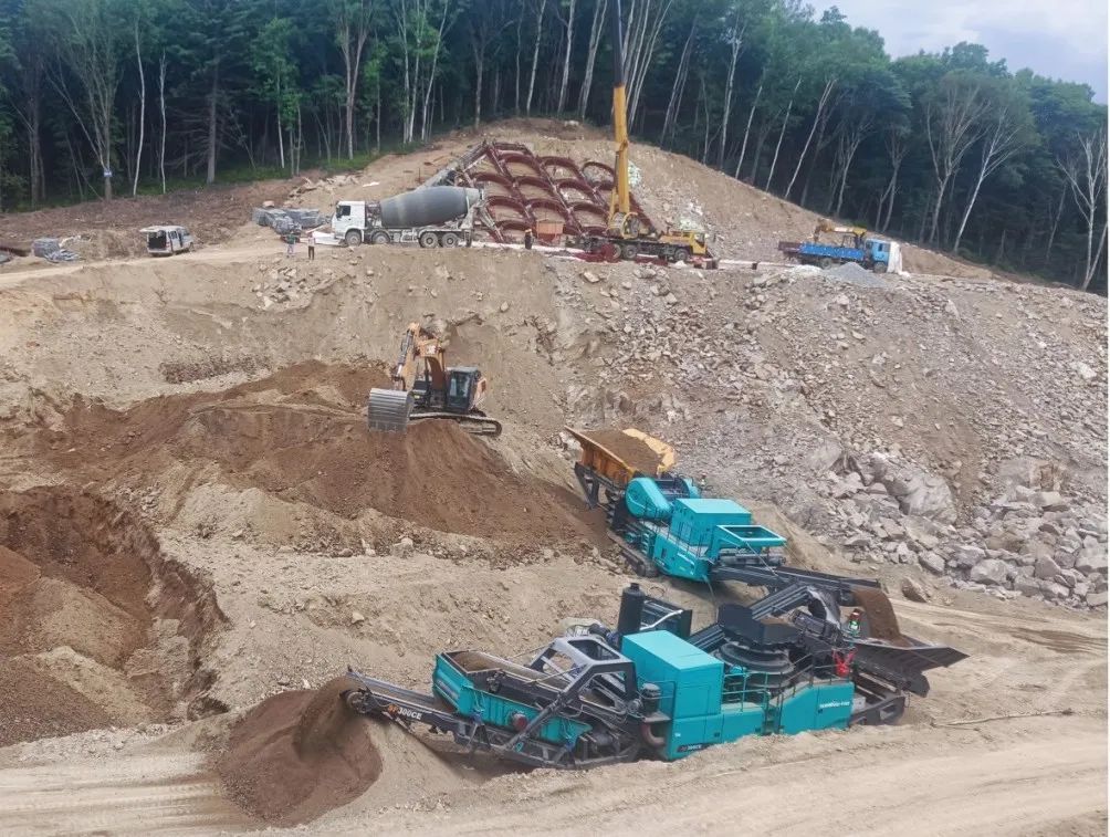 龙8头号玩家普石勒成套移动破碎装备助力哈伊高铁铁伊段建设