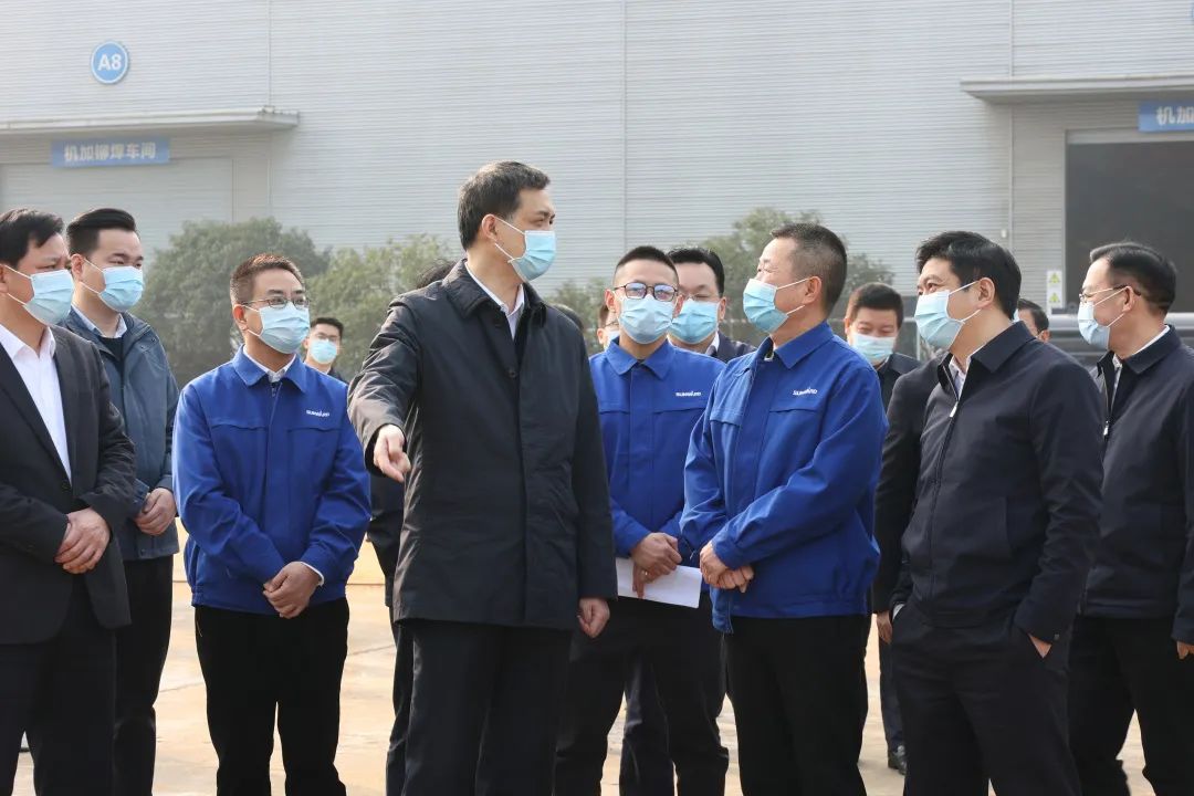 湖南省副省长周海兵调研龙8头号玩家智能