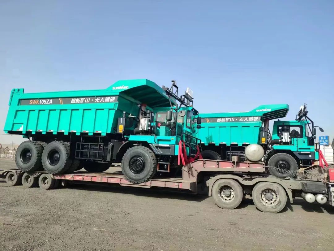 助力数智矿山建设！龙8头号玩家巨鼎无人驾驶矿卡再交付
