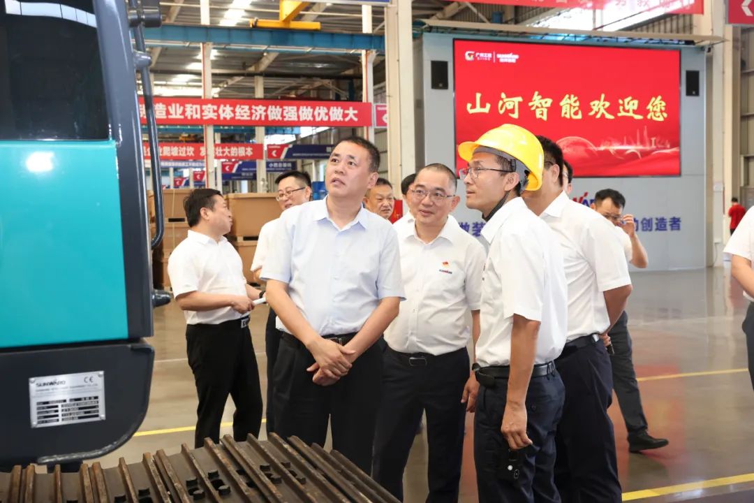 中铁城建集团党委书记、董事长申景涛到访龙8头号玩家智能