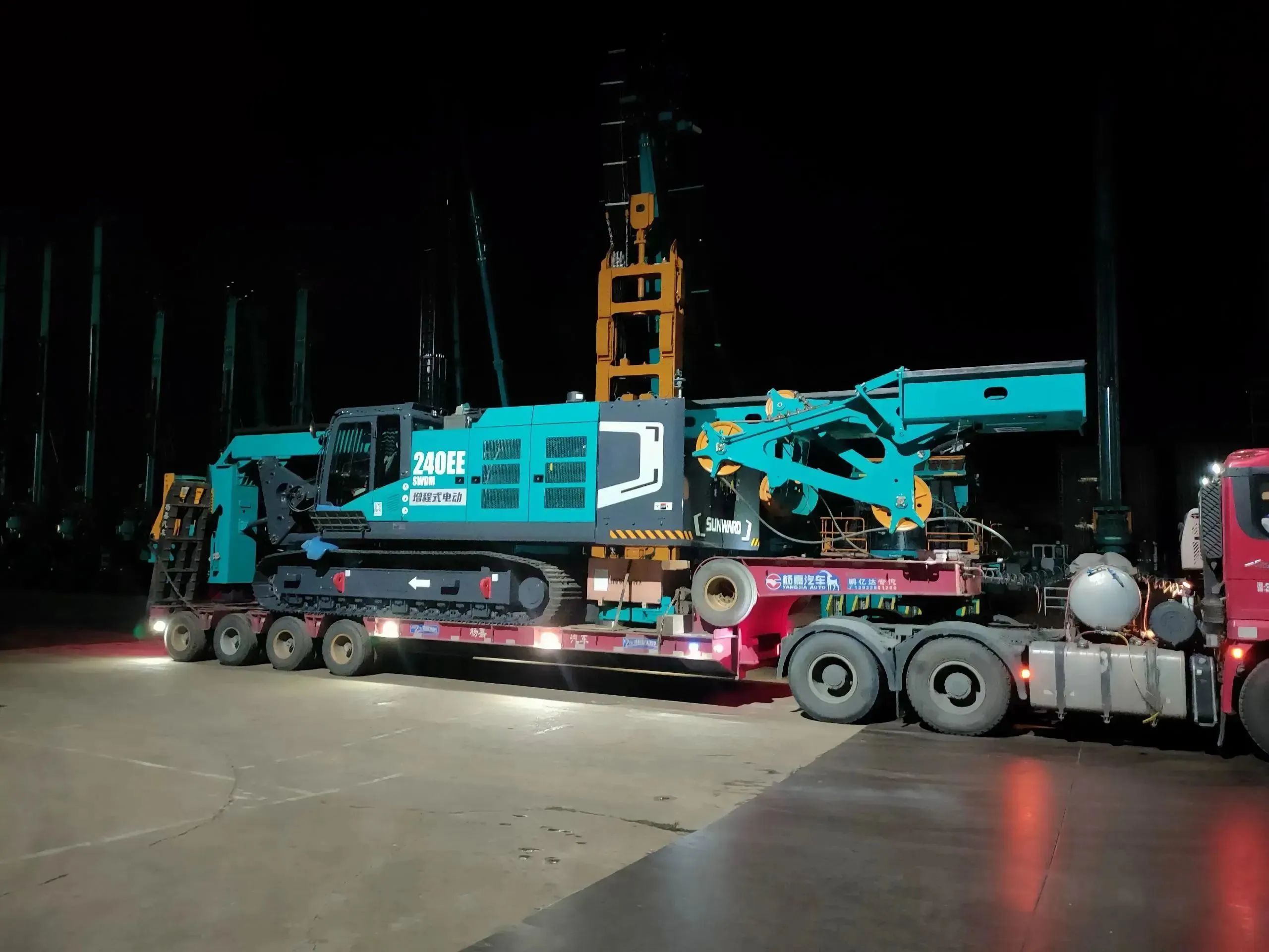 “零故障”“低能耗”！龙8头号玩家智能增程式电动旋挖钻机惊艳首秀