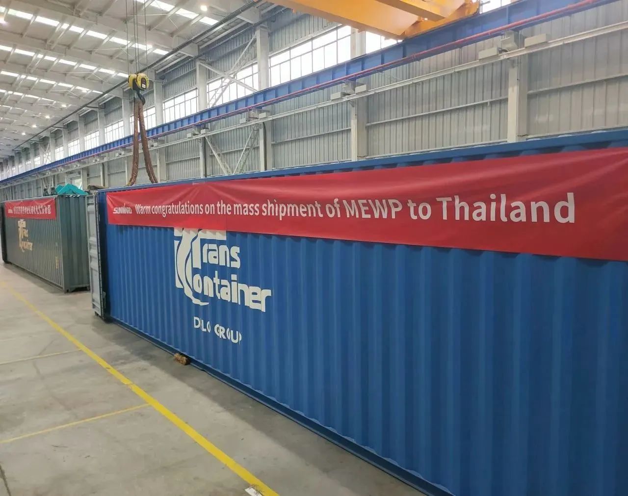 外洋销售同比增添超200%！龙8头号玩家智能高空机械阔步“出海”