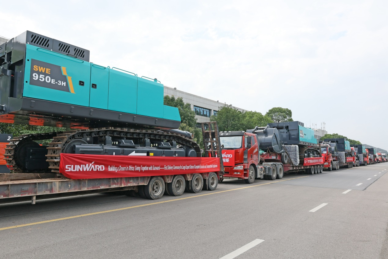 超亿元订单批量发货 龙8头号玩家智能筑梦非洲再结硕果