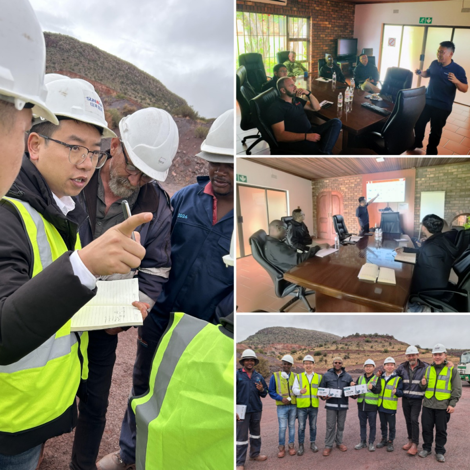 龙8头号玩家智能破碎筛分成套装备乐成上岸非洲市场。。。。。，，，，共绘相助共赢新篇章