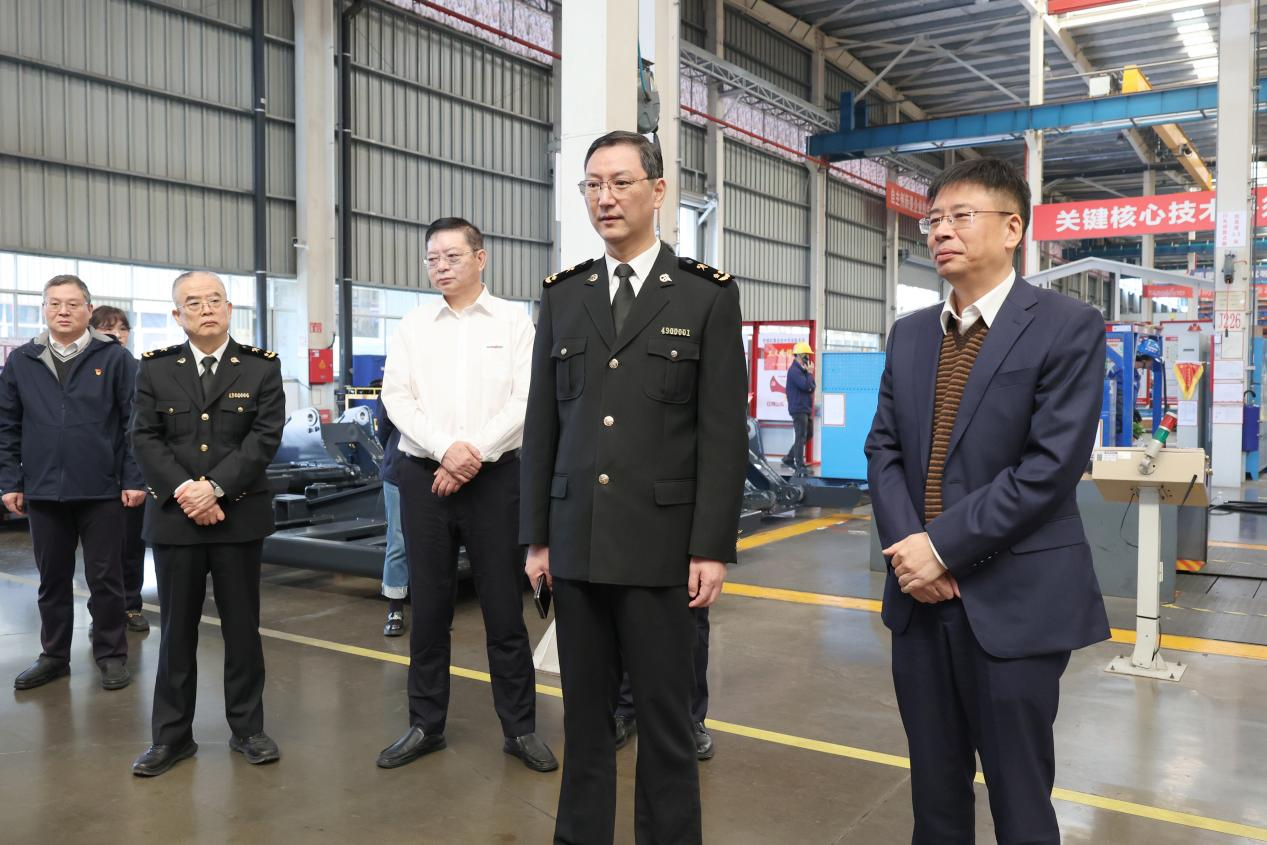 长沙海关关长、党委书记顾炯调研龙8头号玩家智能